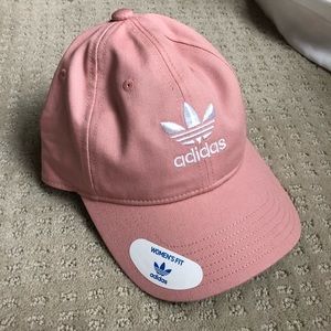 NEVER WORN pink adidas womans hat